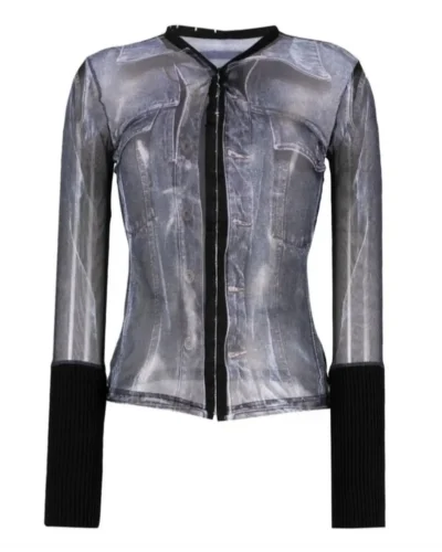location haut Jean Paul Gaultier Y Project denim